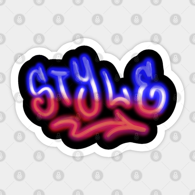 Style Graffiti Sticker by Rayrock76